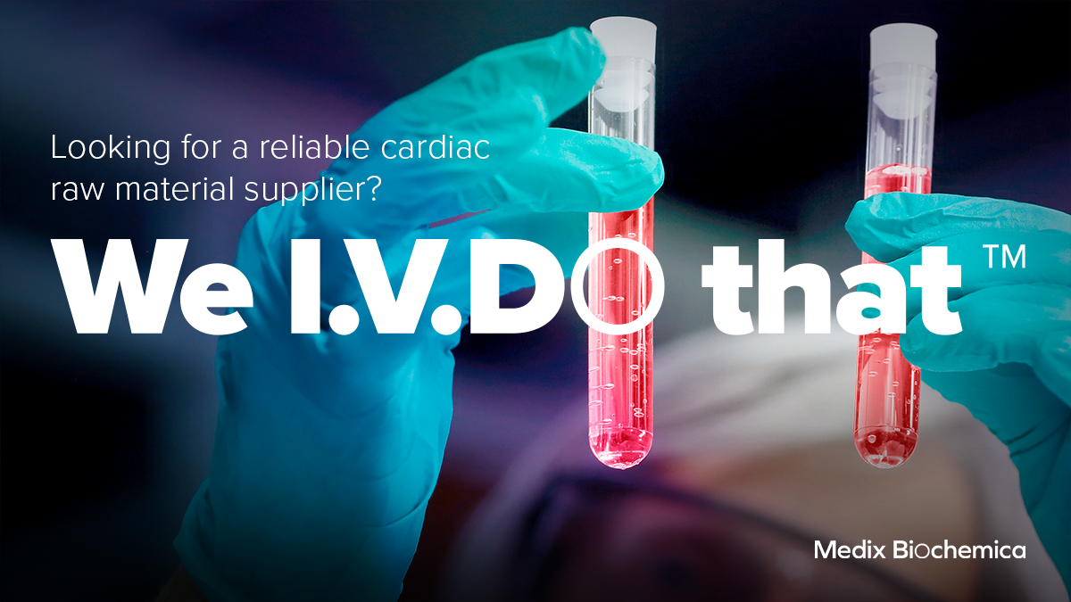 Looking for a reliable cardiac raw material supplier? We IVDo that